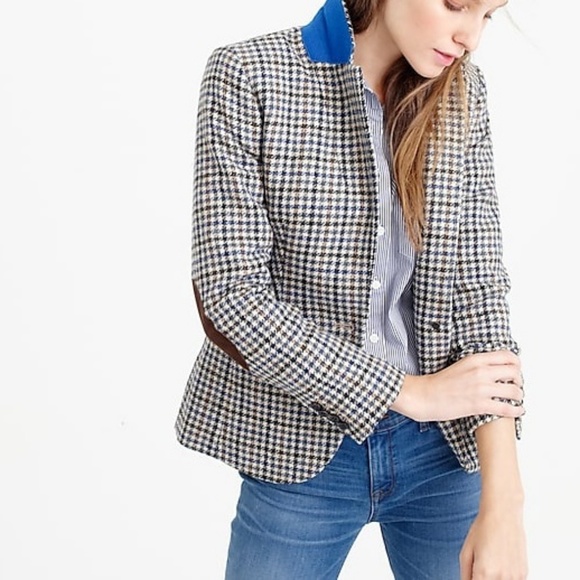 J. Crew Jackets & Blazers - J. Crew Campbell blazer in tweed wool houndstooth